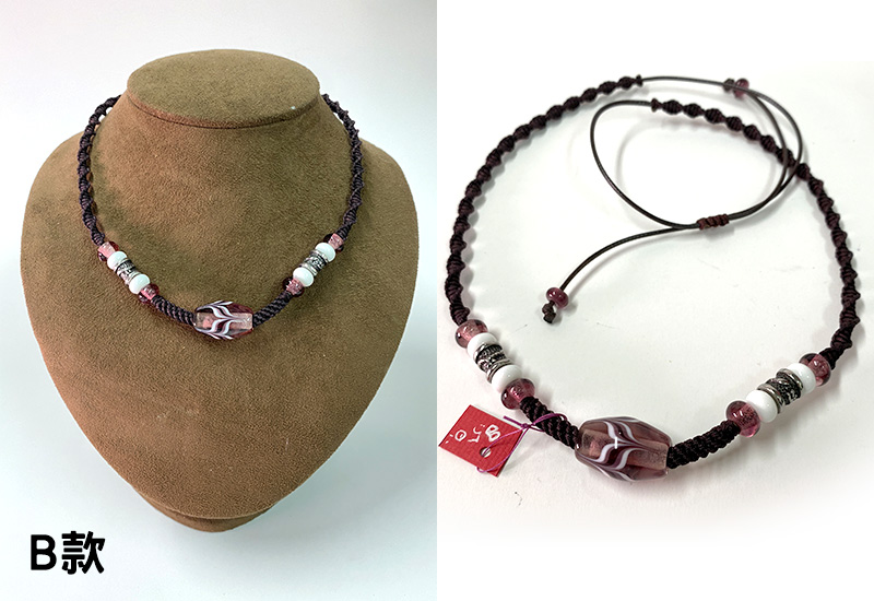 琉璃珠手編項鍊(多款)